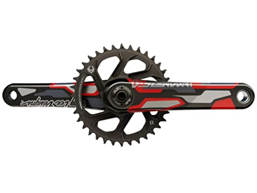 Truvativ Unisex – Erwachsene Descendant Troy Lee Design Eagle DH Kettenradgarnitur, Rot, Einheitsgröße Truvativ Unisex – Erwachsene Descendant Troy Lee Design Eagle DH Kettenradgarnitur, Rot, Einheitsgröße von Truvativ