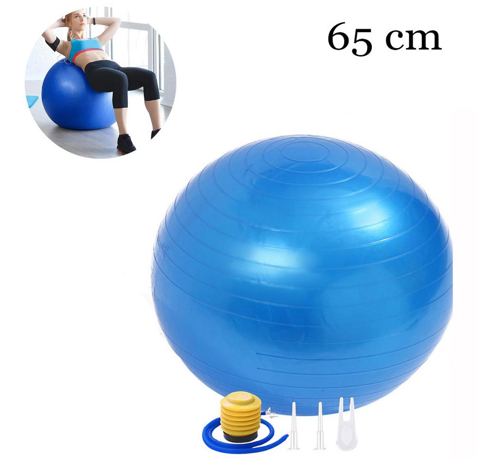 Truyuety Gymnastikball Gymnastikball Sitzball Trainingsball. Luft-Pumpe, Ball für Fitness von Truyuety