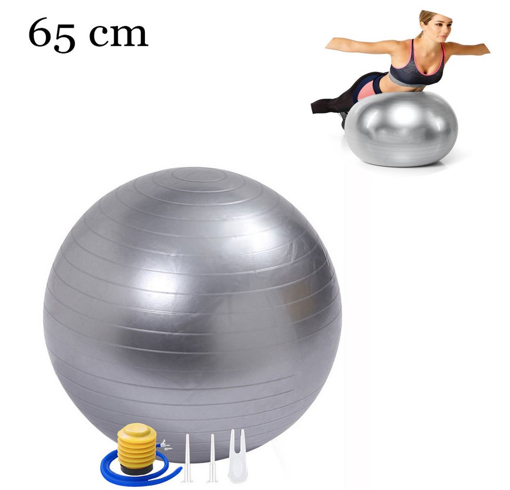 Truyuety Gymnastikball Gymnastikball Sitzball Trainingsball. Luft-Pumpe, Ball für Fitness von Truyuety