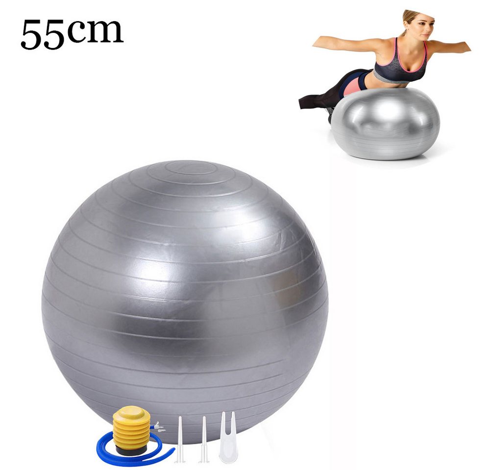 Truyuety Gymnastikball Gymnastikball Sitzball Trainingsball. Luft-Pumpe, Ball für Fitness von Truyuety
