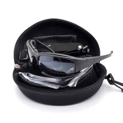 Tryway X7 Sonnenbrille UV400 Objektiv Taktische Brille Herren Brille Kit War Game Schießbrille Outdoor Radfahren Gafas Tryway X7 Sonnenbrille UV400 Objektiv Taktische Brille Herren Brille Kit War Game Schießbrille Outdoor Radfahren Gafas von Tryway