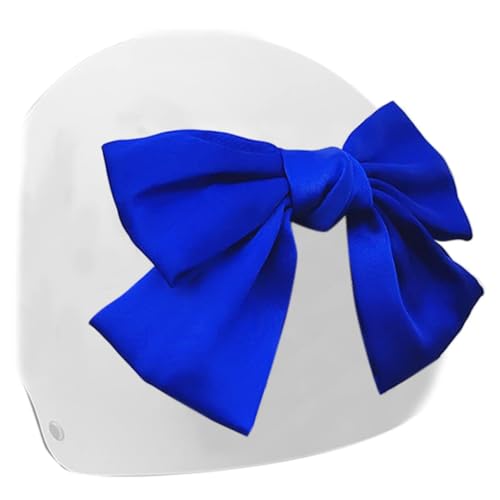 Schleifen für Helm, groß, einfarbig, Schleife, Skihelm, Dekoration, Damen, Weihnachtshelm, Zubehör für Skating-Helm, Blau Schleifen für Helm, groß, einfarbig, Schleife, Skihelm, Dekoration, Damen, Weihnachtshelm, Zubehör für Skating-Helm, Blau von Tsangbaby