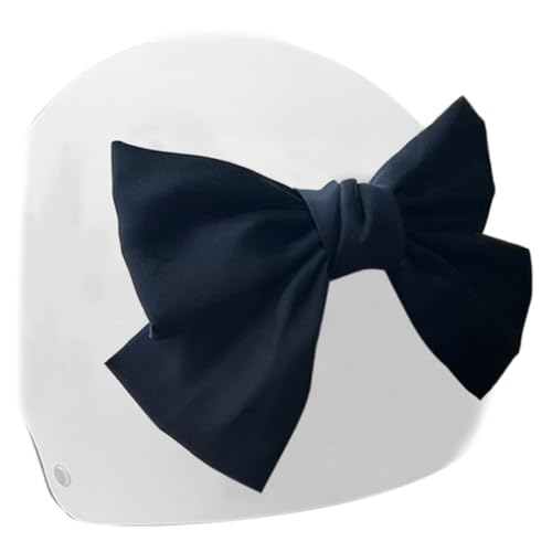 Schleifenband für Helm, groß, einfarbig, Schleife, Skihelm, Dekoration, Damen, Weihnachtshelm, Zubehör für Skating-Helm, Schwarz Schleifenband für Helm, groß, einfarbig, Schleife, Skihelm, Dekoration, Damen, Weihnachtshelm, Zubehör für Skating-Helm, Schwarz von Tsangbaby