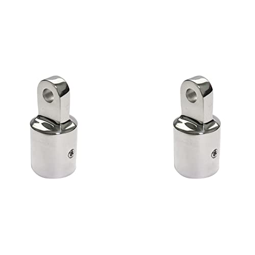 TsoLay 2 x Einzelschraube 20 mm Öse Endkappe Bimini Top Hardware Marine Boot Yacht Externes Auge End Baldachin Rohr Ende TsoLay 2 x Einzelschraube 20 mm Öse Endkappe Bimini Top Hardware Marine Boot Yacht Externes Auge End Baldachin Rohr Ende von TsoLay