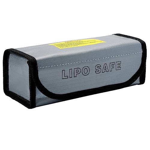 TsunNee Lipo Battery Safe Bag LiPo Guard Bag, Fireproof Safety Protection Bag, Explosion Proof Safety Guard Case, Module Battery Charging Protection Bag Sack Pouch TsunNee Lipo Battery Safe Bag LiPo Guard Bag, Fireproof Safety Protection Bag, Explosion Proof Safety Guard Case, Module Battery Charging Protection Bag Sack Pouch von TsunNee
