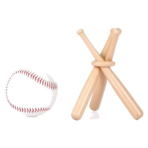 Ttiy Baseball-Präsentationsständer aus Holz, tragbarer Baseball-Präsentationsständer für Baseball-Golfball, Sammlerstück, 1 Set von Ttiy