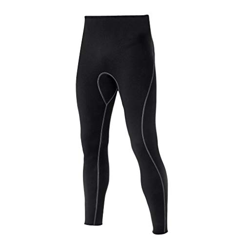 Tubayia Herren UV Sonnenschutz Neopren Hosen Lang Neoprenanzug Hose Tauchhose Neoprenhose für Schwimmen Schnorcheln Surfen von Tubayia