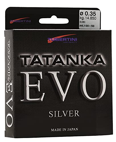Tubertini Unisex – Erwachsene 10C4260022C10 Angelschnur Tatanka EV-Silver 0,22mm/7,30kg, Bunt, Normal Tubertini Unisex – Erwachsene 10C4260022C10 Angelschnur Tatanka EV-Silver 0,22mm/7,30kg, Bunt, Normal von Tubertini
