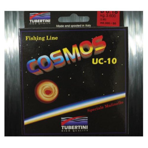 Tubertini Unisex – Erwachsene 10C4265016C10 Angelschnur UC 10 Cosmos 350m 0,16mm/3,30kg, Bunt, Normal von Tubertini