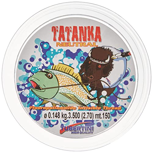 FTM Unisex – Erwachsene 10C4271214C10 Angelschnur Tubertini Tatanka 150m 0,148mm/3,50kg, Bunt, Normal FTM Unisex – Erwachsene 10C4271214C10 Angelschnur Tubertini Tatanka 150m 0,148mm/3,50kg, Bunt, Normal von Tubertini