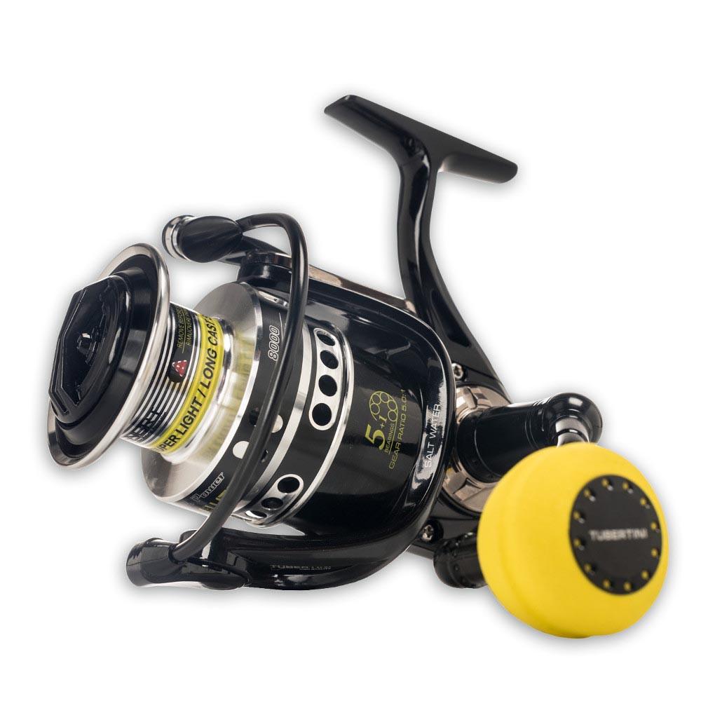 Tubertini Ap Power Spinning Reel Gelb,Schwarz 8000 von Tubertini