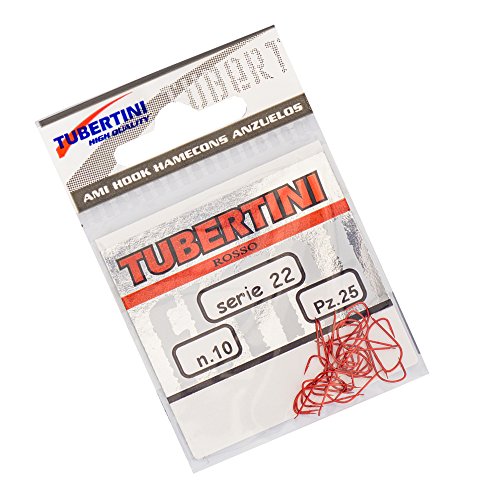 Tubertini Angelhaken zum Forellenangeln, 25 Stück, 10 Stück Tubertini Angelhaken zum Forellenangeln, 25 Stück, 10 Stück von Tubertini