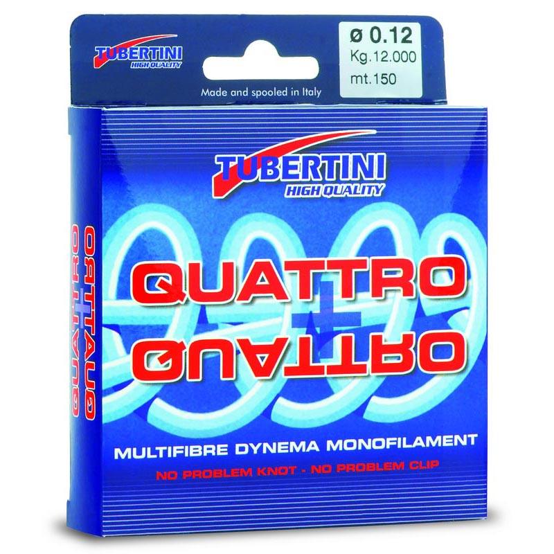 Tubertini Quattro+quattro Braided Line 150 M Blau 0.200 mm Tubertini Quattro+quattro Braided Line 150 M Blau 0.200 mm von Tubertini