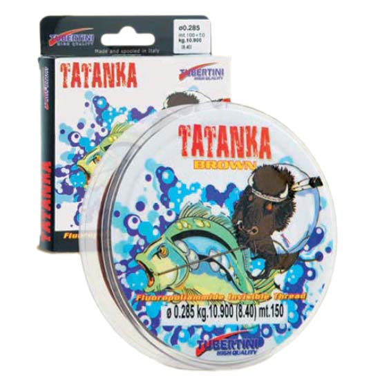 Tubertini Tatanka Fluorocarbon 150 M Braun 0.285 mm Tubertini Tatanka Fluorocarbon 150 M Braun 0.285 mm von Tubertini