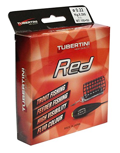 Tubertini Trout Red UD1 0,16mm 150m 3,5kg* 4225216 Forellenschnur Schnur von Tubertini