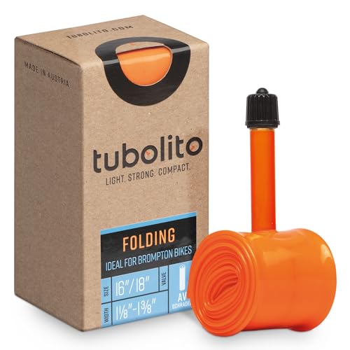 Tubo-Schlauch – Faltrad – 16/18 Zoll – Shraeder-Ventil, 45 x 25 mm von Tubolito