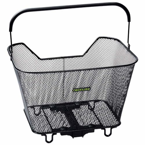 Tubus Unisex – Erwachsene Racktime Baskit System Korb, Schwarz, 42x30x27cm von Racktime