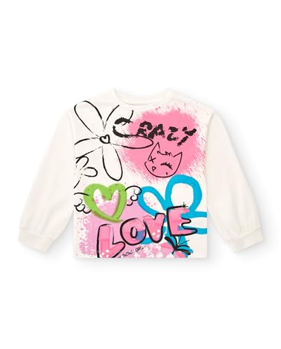 Weißes T-Shirt mit Graffitidruck für Mädchen, Kollektion Crazy Feelings, Größe 14 Jahre Weißes T-Shirt mit Graffitidruck für Mädchen, Kollektion Crazy Feelings, Größe 14 Jahre von Tuc Tuc
