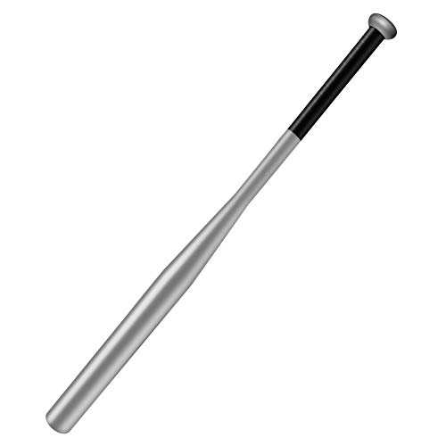 Tuggui Baseballschläger aus Stahl, 63 cm, mit Tragetasche, silberfarben Tuggui Baseballschläger aus Stahl, 63 cm, mit Tragetasche, silberfarben von Tuggui
