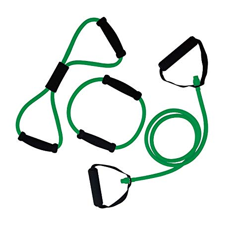 Tunturi 3er Set Fitnessbänder mit Griffen, 140 cm 40 cm 20 cm, Widerstandbänder, Suspension Trainer, Mittel, Tunturi 3er Set Fitnessbänder mit Griffen, 140 cm 40 cm 20 cm, Widerstandbänder, Suspension Trainer, Mittel, von Tunturi