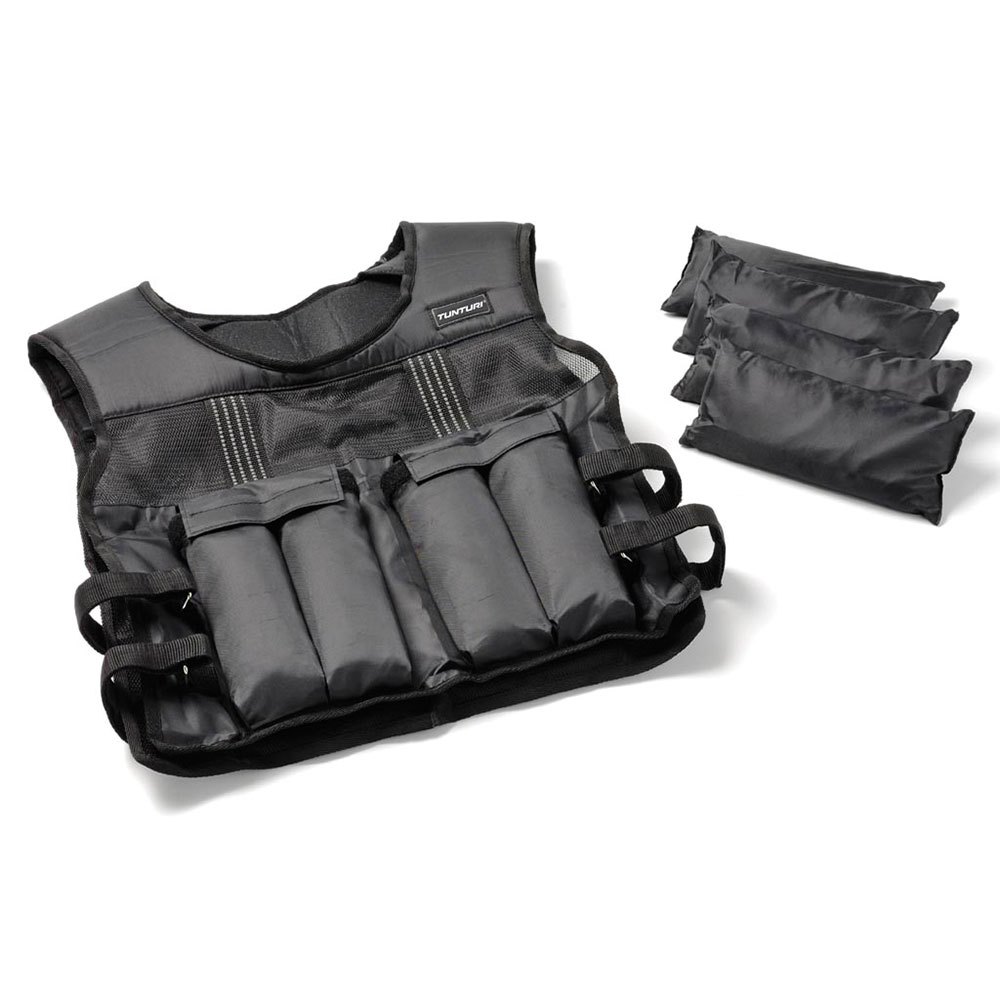 Tunturi Adjustable Weight Vest 15kg Schwarz 15kg Tunturi Adjustable Weight Vest 15kg Schwarz 15kg von Tunturi