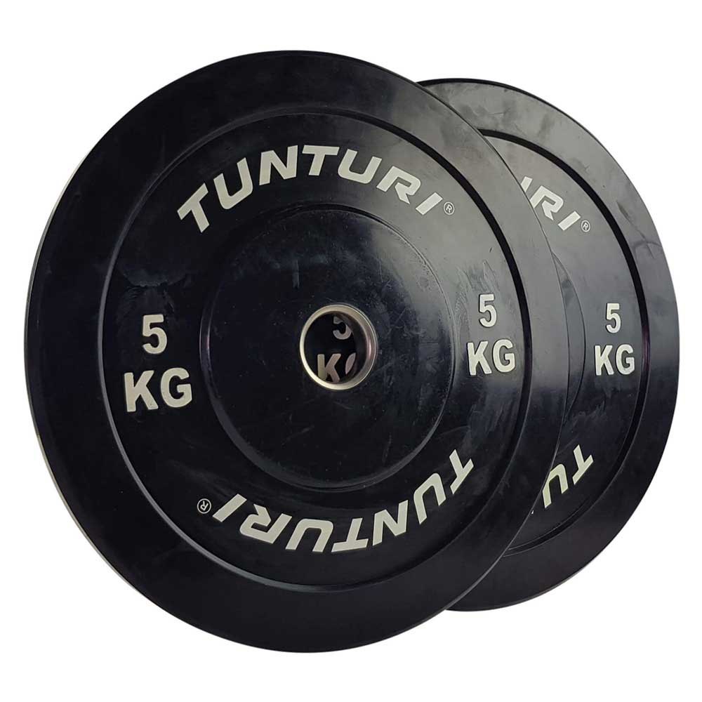 Tunturi Bumper Plate Disk Schwarz 15 kg von Tunturi