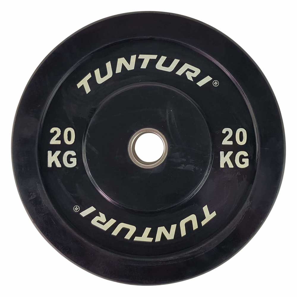 Tunturi Bumper Plate Disk Schwarz 20 kg von Tunturi