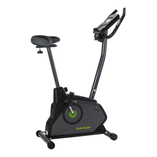 Tunturi Cardio Fit E30 Ergometer Heimtrainer - Fahrradtrainer - Fitnessfahrrad -Fahrradergometer - Hometrainer mit Handpulssensoren + Tablethalterung - Magnetbremssystem und LCD-Bildschirmanzeige Tunturi Cardio Fit E30 Ergometer Heimtrainer - Fahrradtrainer - Fitnessfahrrad -Fahrradergometer - Hometrainer mit Handpulssensoren + Tablethalterung - Magnetbremssystem und LCD-Bildschirmanzeige von Tunturi