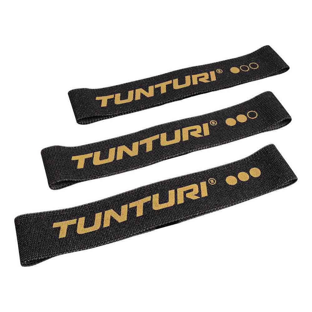 Tunturi Centuri Textil Resistance Band Medium 3 Units Schwarz von Tunturi