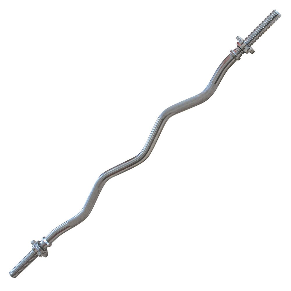 Tunturi Curl Alanhead Bar 120 Cm Silber 7 kg von Tunturi