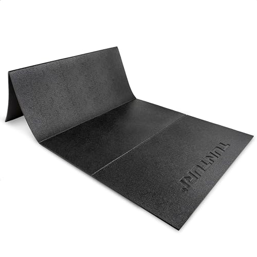 Tunturi Fitnessmatte - Extra dicke Außenmatte - Rutschfest Yogamatte - Pilatesmatte - 6 mm - Faltbar - 120 x 61 cm - Inkl. Trainings-App - Schwarz Tunturi Fitnessmatte - Extra dicke Außenmatte - Rutschfest Yogamatte - Pilatesmatte - 6 mm - Faltbar - 120 x 61 cm - Inkl. Trainings-App - Schwarz von Tunturi
