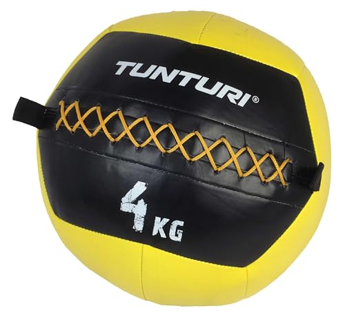 Tunturi Gewichtsball, Medizinball mit 4 kg, Krafttraining mit Slam Ball und Functional Training von Tunturi