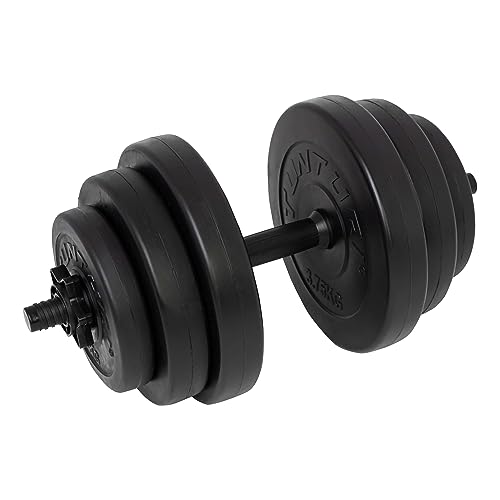 Tunturi Hantelset - Kurzhantelset - Gesamtgewicht 15 kg - Schwarzes Vinyl Tunturi Hantelset - Kurzhantelset - Gesamtgewicht 15 kg - Schwarzes Vinyl von Tunturi