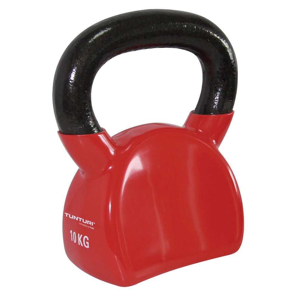 Tunturi Kettlebells With Vynil 10kg Rot 10 kg von Tunturi