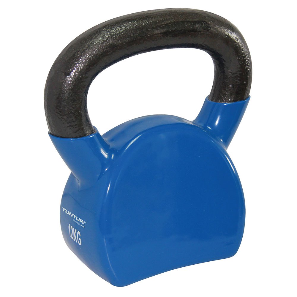 Tunturi Kettlebells With Vynil 12kg Blau 12 kg von Tunturi