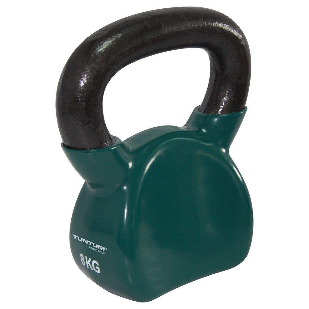 Tunturi Kettlebells With Vynil 8kg Schwarz 8 kg von Tunturi