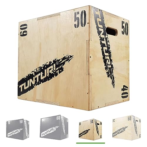 Tunturi Plyo Box, Plyoboxen in 40 x 50 x 60 cm, Sprungbox aus Holz Tunturi Plyo Box, Plyoboxen in 40 x 50 x 60 cm, Sprungbox aus Holz von Tunturi