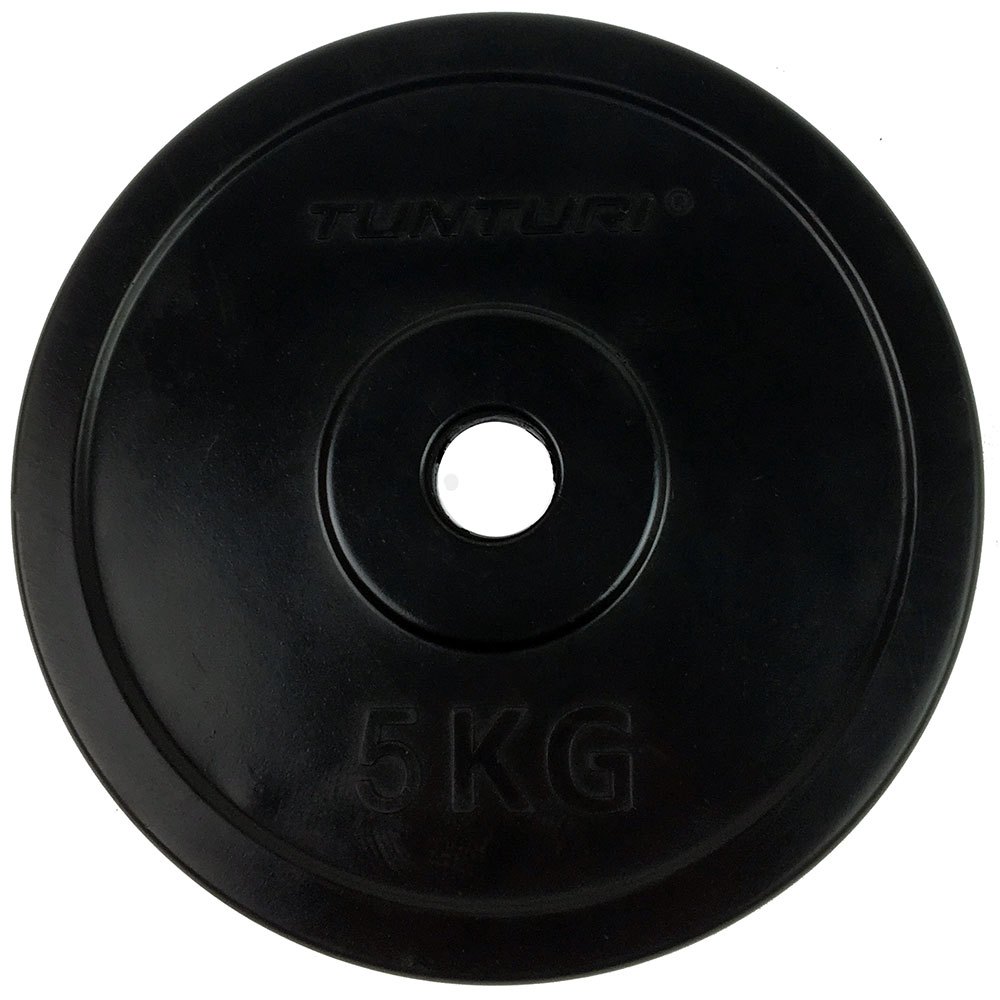 Tunturi Rubber 5kg Plate Schwarz 5 kg Tunturi Rubber 5kg Plate Schwarz 5 kg von Tunturi