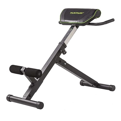 Tunturi Rückentrainer CT40, Hyperextension Bank, Verstellbarer Roman Chair mit 7 Positionen, zusammenklappbar Tunturi Rückentrainer CT40, Hyperextension Bank, Verstellbarer Roman Chair mit 7 Positionen, zusammenklappbar von Tunturi