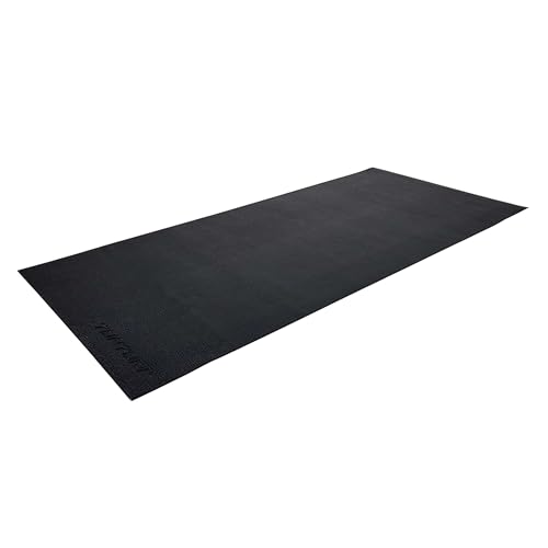 Tunturi Laufbandmatte - Bodenschutzmatte - 200 x 95 x 0,5 cm - Schwarz von Tunturi