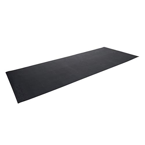 Tunturi Rudergerätematte - Bodenschutzmatte - 227 x 90 x 0,4 cm - Schwarz von Tunturi