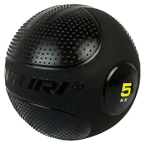 Tunturi Slam Ball, Medizinball in Gewichten von 5 kg, Krafttraining mit Gewichtsball und Functional Training von Tunturi