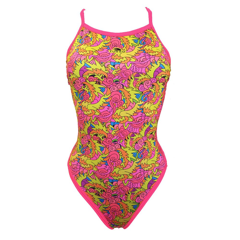 Turbo All Dragon Swimsuit Mehrfarbig XL Frau von Turbo