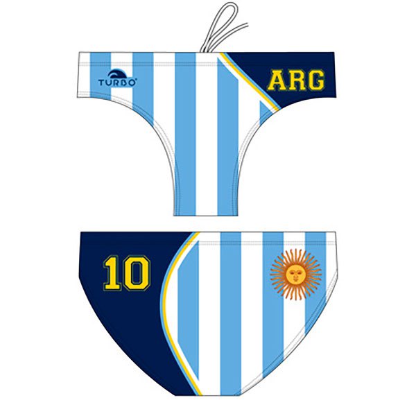Turbo Argentina 2012 Swimming Brief Weiß,Blau 5-6 Years Junge Turbo Argentina 2012 Swimming Brief Weiß,Blau 5-6 Years Junge von Turbo