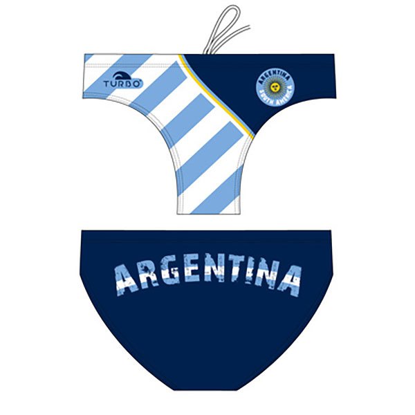 Turbo Argentina 2012 Waterpolo Swimming Brief Blau 11-12 Years Junge Turbo Argentina 2012 Waterpolo Swimming Brief Blau 11-12 Years Junge von Turbo