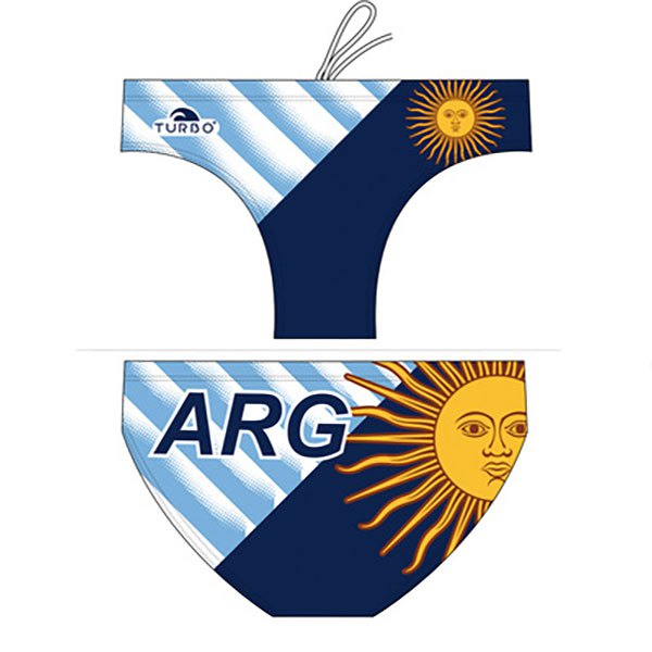 Turbo Argentina Sun Swimming Brief Blau 7-8 Years Junge Turbo Argentina Sun Swimming Brief Blau 7-8 Years Junge von Turbo