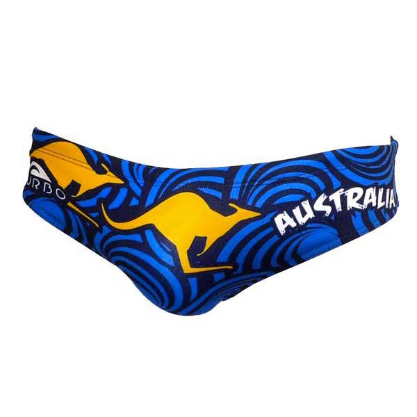 Turbo Australia 2011 Swimming Brief Blau 5-6 Years Junge von Turbo