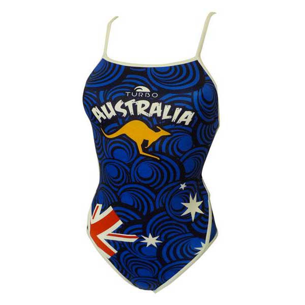 Turbo Australia Swimsuit Blau M Frau von Turbo