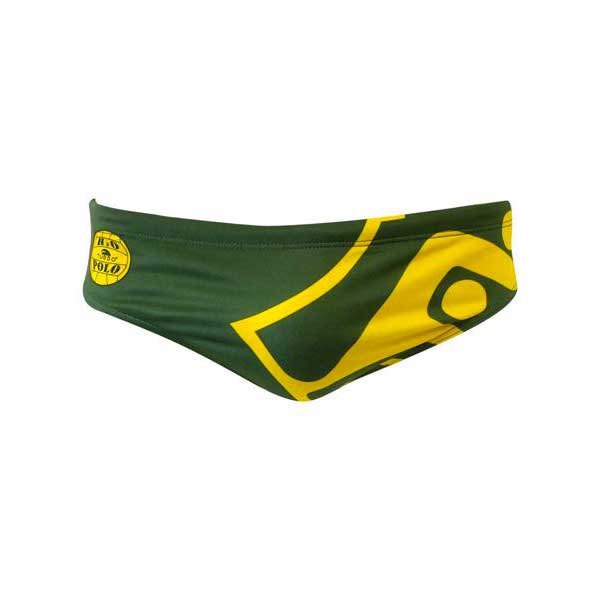 Turbo Australian Official Swimming Brief Grün 7-8 Years Junge von Turbo