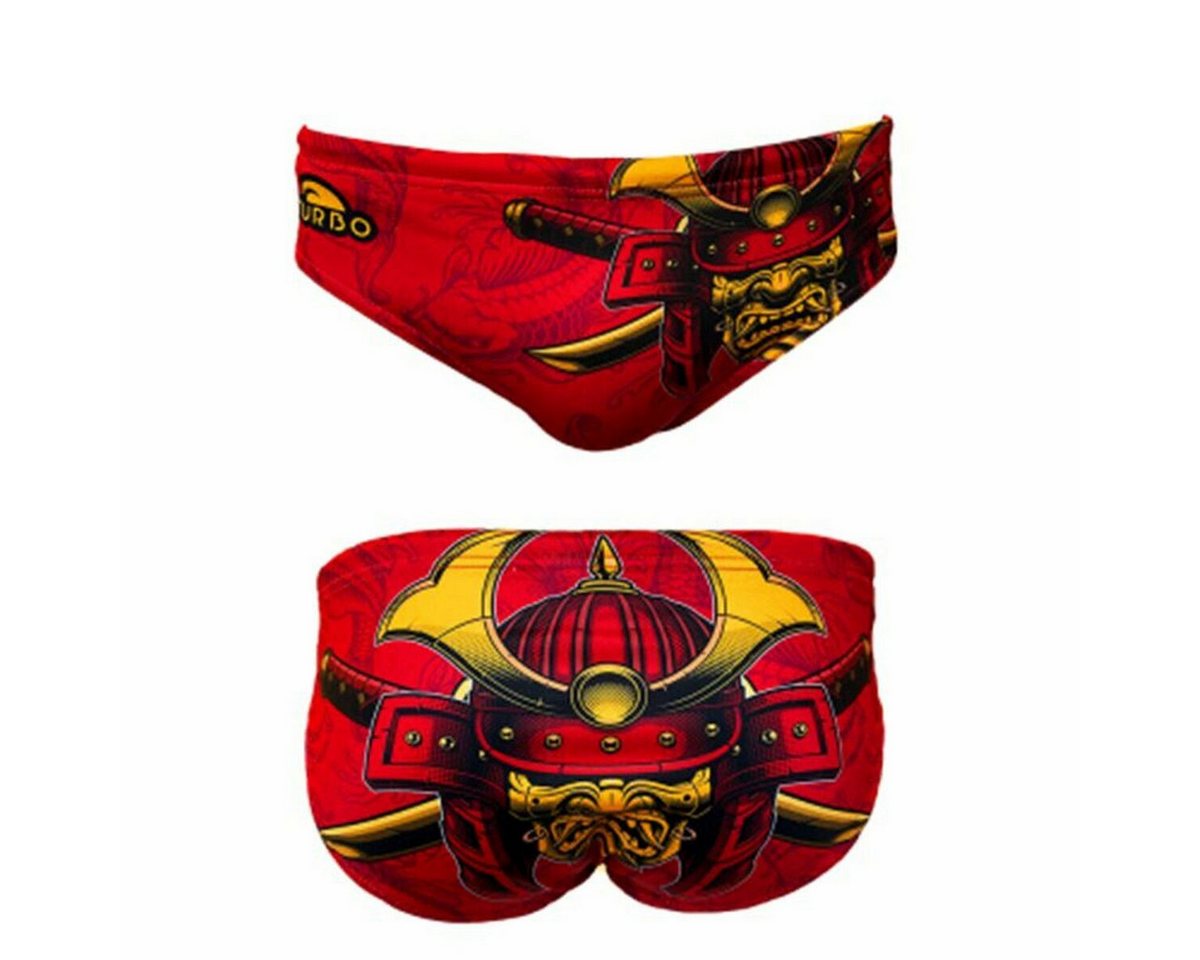 Turbo Badehose Herren Badehose Turbo Waterpolo Samurai Italia Rot von Turbo